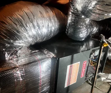 Air ducts installation in Irvine